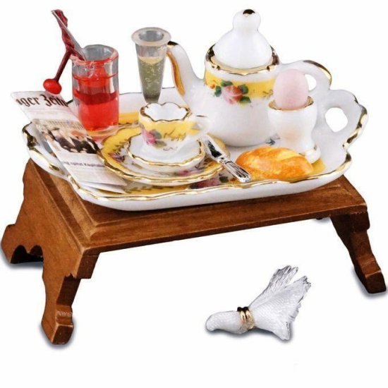 (image for) Breakfast in Bed French Rose Pattern - Click Image to Close