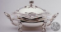 (image for) Sterling Bombe Tureen By Pete Acquisto