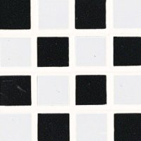 (image for) Black/White Sq. Vinyl Floor