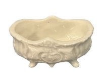 (image for) White Glazed China Planter