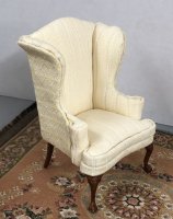 (image for) Ecru Wing Chair