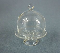 (image for) Glass Cake Saver - Plain Glass