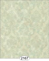 (image for) Juliet's Garden Damask - Aqua Blue