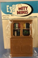 (image for) 1/24" Vintage Book Case by Mity Minis