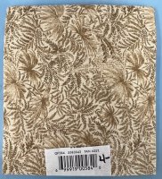 (image for) Fat Quarter with beige and brown design