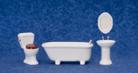 (image for) White Bathroom Set/4