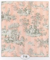 (image for) Light Toile Stripe 718