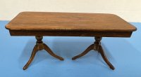 (image for) Vintage Walnut Dining Room Table and Chairs