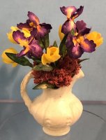 (image for) Iris and Tulip in a Vase