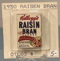 (image for) 1950's Raisin Bran Cereal Box