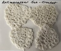 (image for) White Antimacassar Set