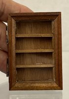 (image for) Shackman wall cabinet with four shelves & glass door