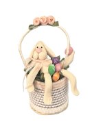 (image for) Easter Basket with Funky Bunny and Eggs