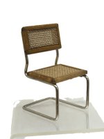 (image for) "Wicker" and Chrome Chair