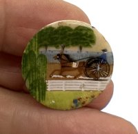 (image for) Ceramic Horse Racing Plate