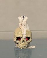 (image for) Skull with a Candle