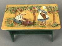 (image for) Hand painted table