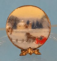 (image for) Winter Scene Plate