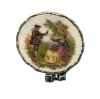 (image for) Romantic Couples Plate with Stand