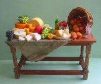 (image for) Cheese & Wine Display Table