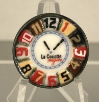 (image for) Kitchen Wall Clock La Cocotte