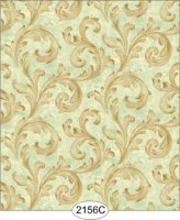 (image for) Wallpaper - Cupcake Scroll - Aqua