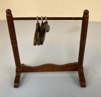 (image for) Walnut Wooden Garment Rack