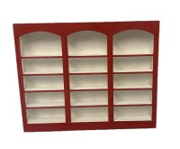 (image for) Red and White Store Multi Shelf