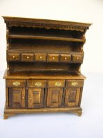 (image for) Walnut Dish Hutch