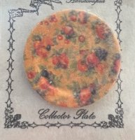 (image for) Plate with Floral Design