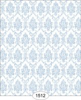 (image for) Camilla Damask - Blue on White - 1512