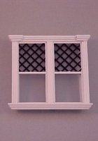 (image for) Westfield Decorated Double Window, White