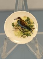 (image for) 1" China Plate with a Bird Design