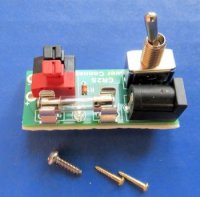 (image for) Power Connector with on/off toggle switch 2 amp