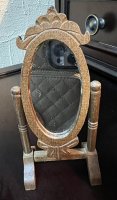 (image for) Vintage Oval Floor Mirror on Stand