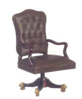 (image for) Governor's Desk Chair - Mahogany