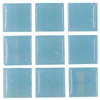 (image for) Pastel Blue Glass Mosaic Sheet