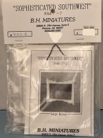 (image for) BH Miniatures "Sophisticated Southwest" Large Mirror Kit