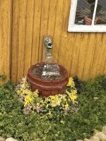 (image for) 1/48" Scale Sunflower Sue Watering Can Fountain