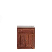 (image for) Kitchen Bottom Cabinet, Walnut