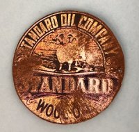 (image for) Tin Sign Standard Oil