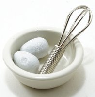 (image for) Whisk with Bowl and Eggs, 4pc