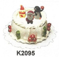 (image for) Christmas Figurines Cake