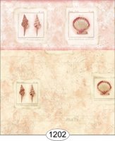 (image for) Seashell Map - Pink - 1202