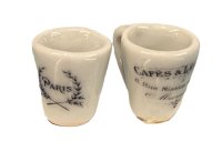 (image for) French Coffee Mugs (Paris)
