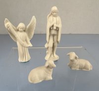 (image for) Angel, Shepherd, and 2 Lambs