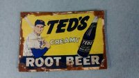(image for) Tin Sign Ted's Root Beer
