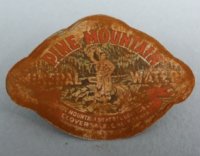 (image for) Tin sign Pine Mountain Mineral Water