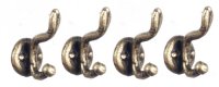 (image for) Coat Hooks/Brass/4