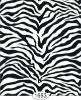 (image for) Animal Print - Zebra - 1663 (3 Sheets of paper)